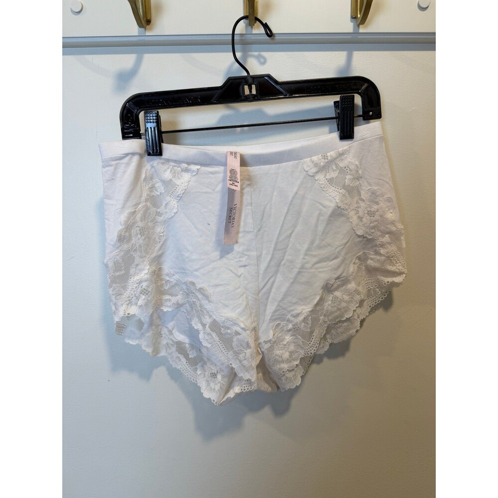 NEW Victorias Secret Lace Trim Sleep & Lounge Shorts